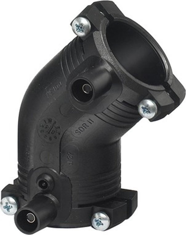 Georg Fischer Kolano elektrooporowe 45ST. DN32 PE100, SDR11, PN10 gaz/PN16 woda