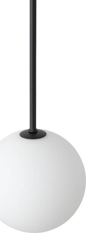 Lampa wisząca Nowodvorski Wisząca lampa kulista Kier 10310 loftowa biała czarna