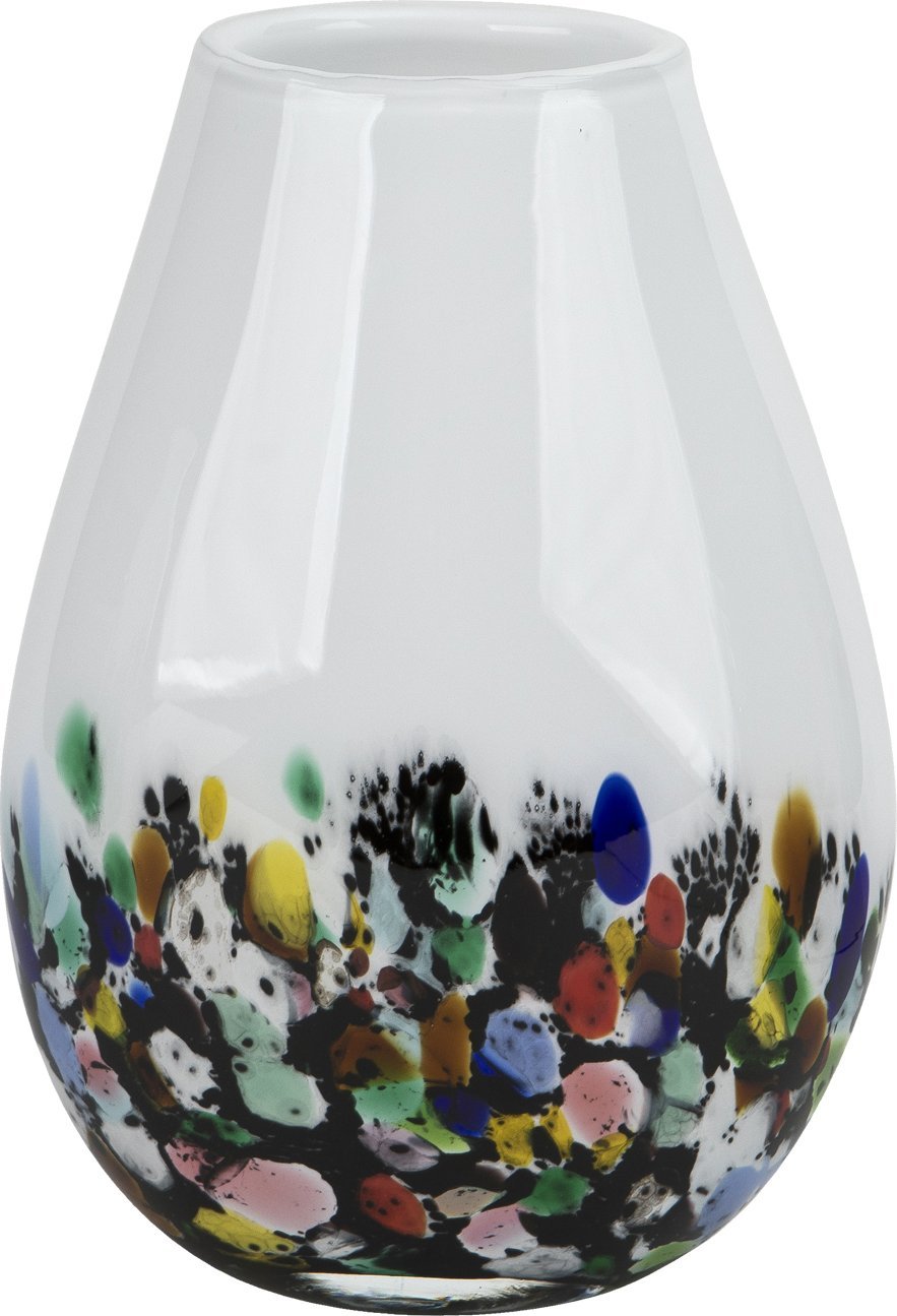 Wazon szklany 30 cm wielobarwny 2341/C111