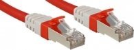 Lindy Patchkabel Cat6(A) SSTP / S/FTP PIMF rot 0.50m 10Gbit (45384)