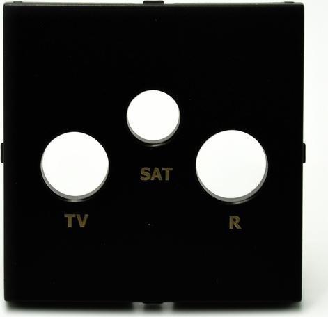 Efapel EFAPEL AQUARELLA ELEMENT CENTRALNY DO GNIAZDA ANTENOWEGO SATELITARNEGO CZARNY 90775 TPM