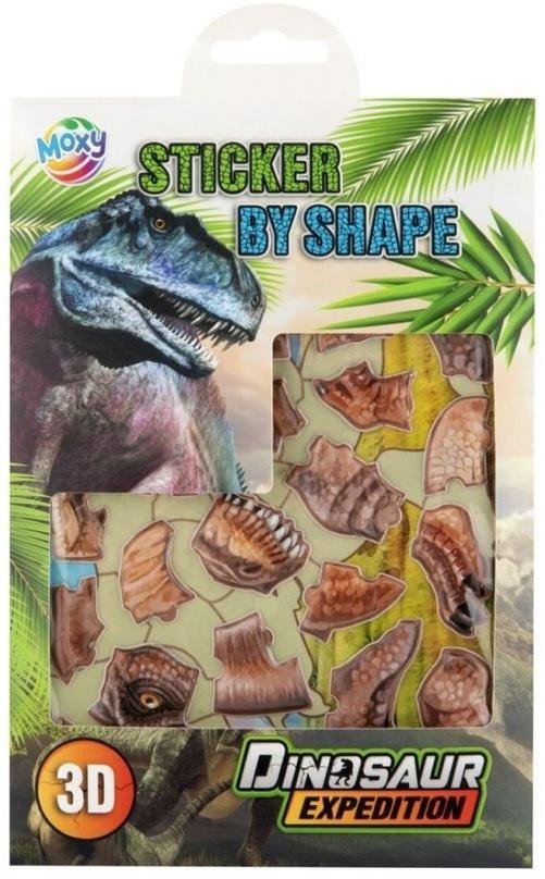 Naklejki po kształtach 3D T.Rex EDUKAMP