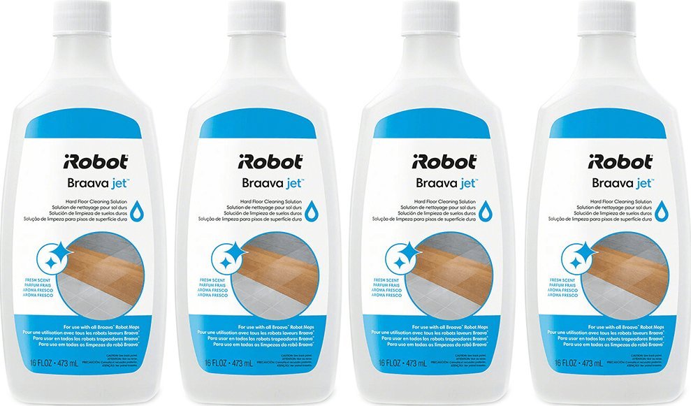 iRobot 4x iRobot płyn, koncentrat 473 ml do mycia podłóg Braava, Scooba, Combo