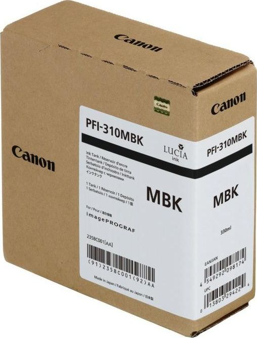Tusz Canon Canon Tusz PFI310MBK Matte Black 330 ml