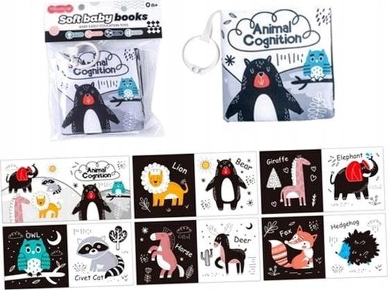 Swede Zabawka d/mal.książ.dzikie zwierzęta G7230 95312