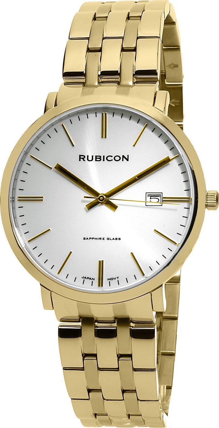 Zegarek Rubicon Zegarek męski Rubicon RBN190 złoty