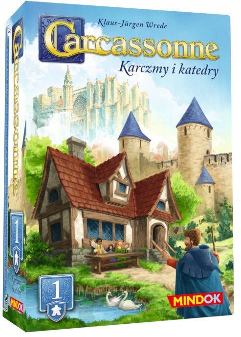 Bard Dodatek do gry Carcassonne: Karczmy i katedry (trzecia edycja)