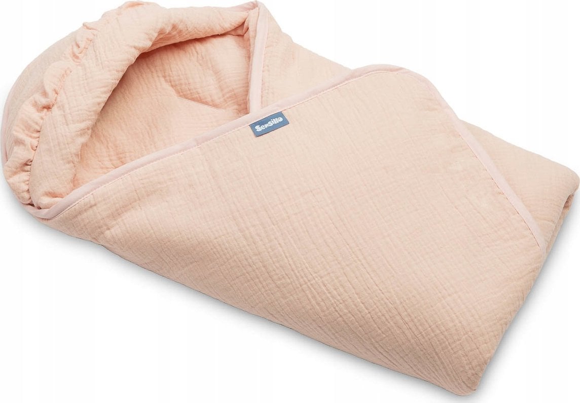 Sensillo OTULACZ DO FOTELIKA MUŚLINOWY KHAKI