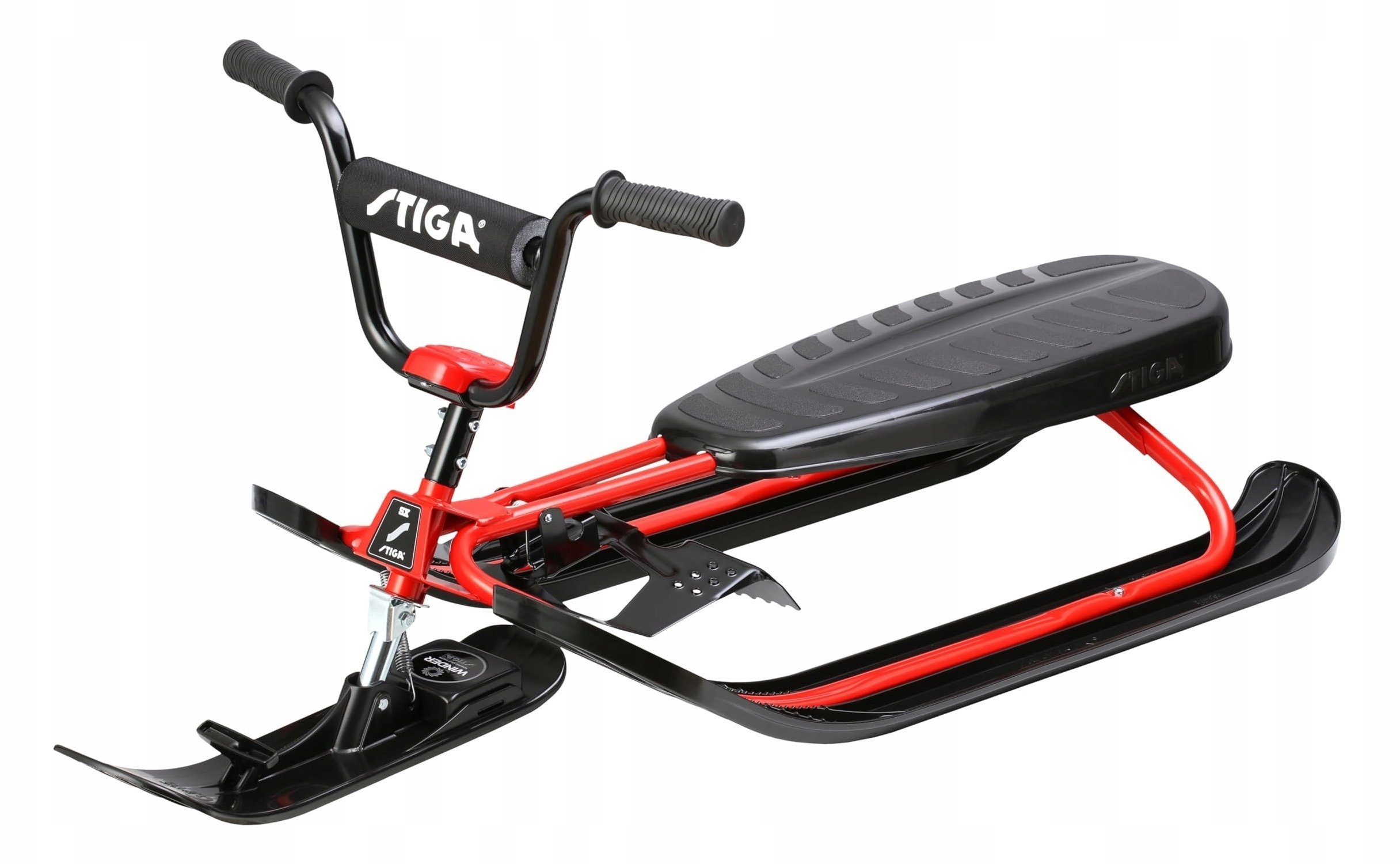 Stiga Sterowane sanki SX PRO Czerwony z pokrowcem na poduszkę