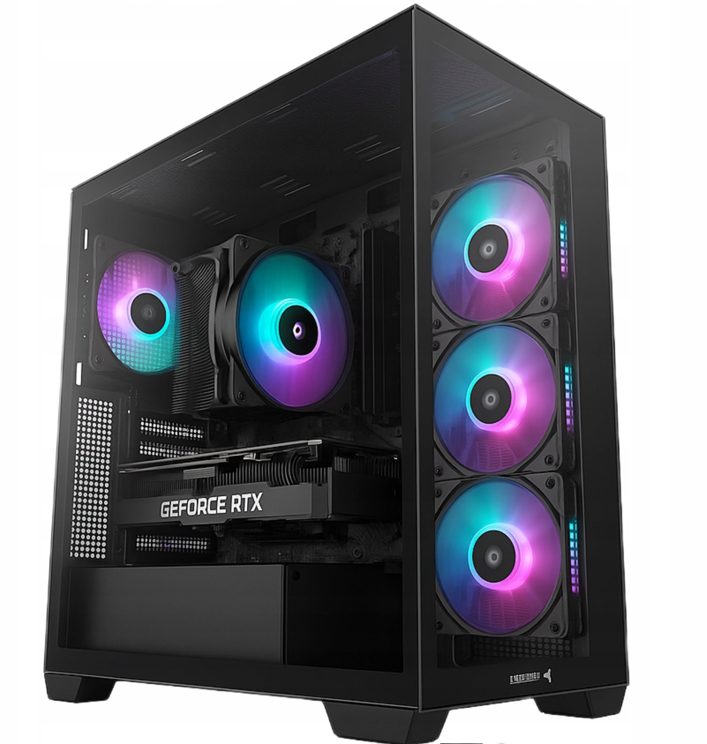 Komputer do gier AQUA Ryzen 7 8700 /RTX 5060 /32GB DDR5 /ARGB /WiFi AC1300