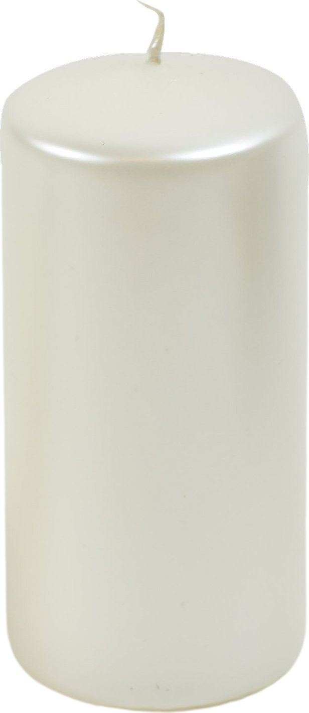 Direct Home and Garden Świeca klasyczna metalik perłowa