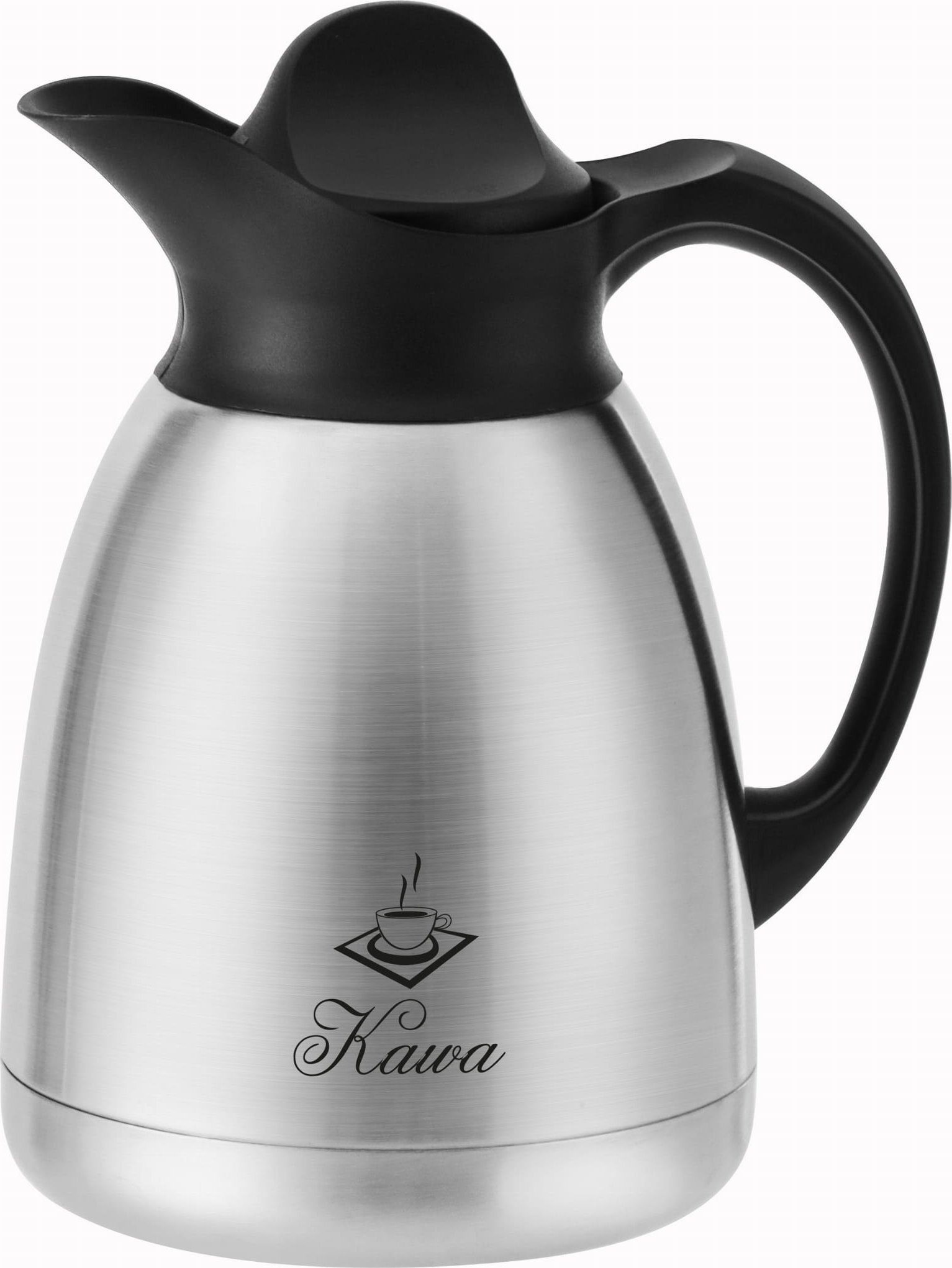 Promis Dzbanek stalowy 1,0 l Promis TMH10K nadruk kawa