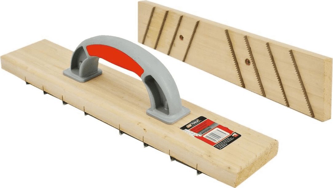 AWTools Zdzierak wyrównujący do tynków z ząbkami drewniany (AW30280)