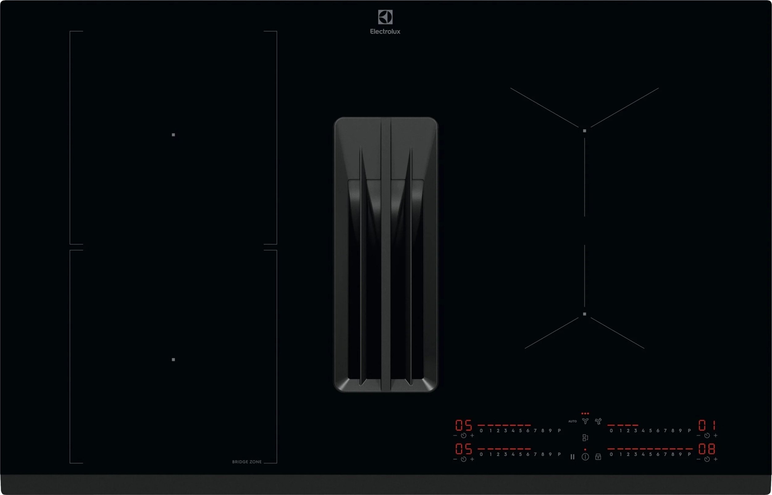 HOB WITH HOOD ECC8344 ELX