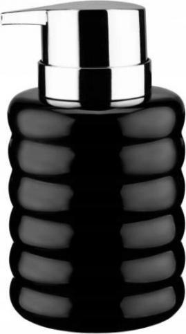 Dozownik do mydła Galicja Dozownik łazienkowy do mydła w płynie Azibo czarny