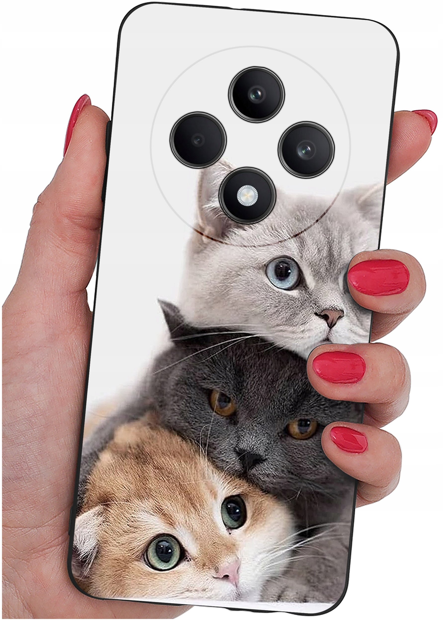 Etui do Oppo Reno 12 F 5G | 12 FS 5G WZORY |SILIKONOWE MATT CASE + SZKŁO 9H