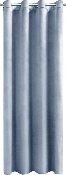 Eurofirany Zasłona Dekoracyjna Velvet Rosa Morski 135x270