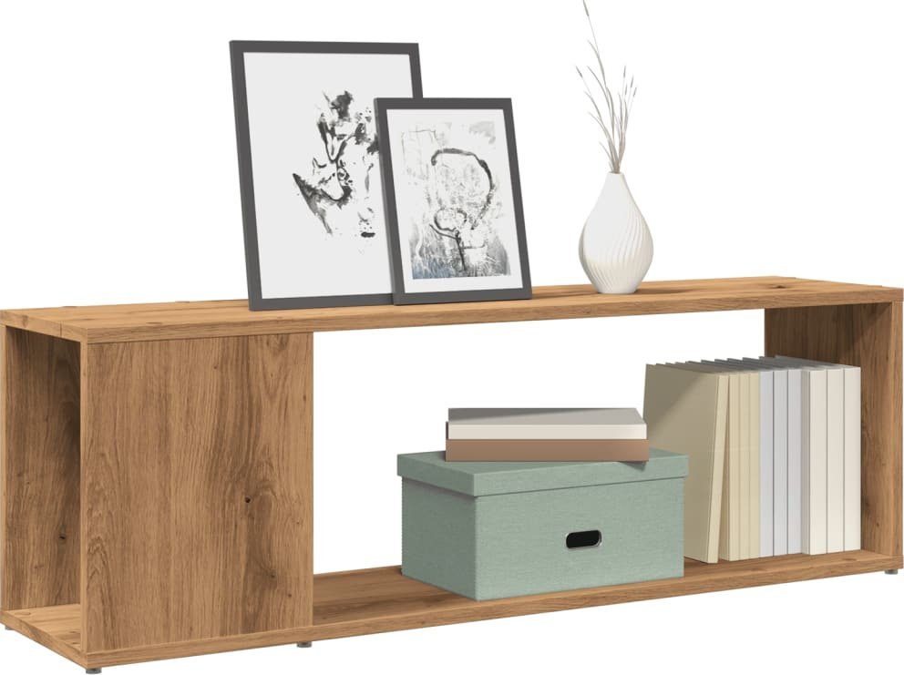 vidaXL vidaXL Szafka pod TV, dąb artisan, 100x24x32 cm