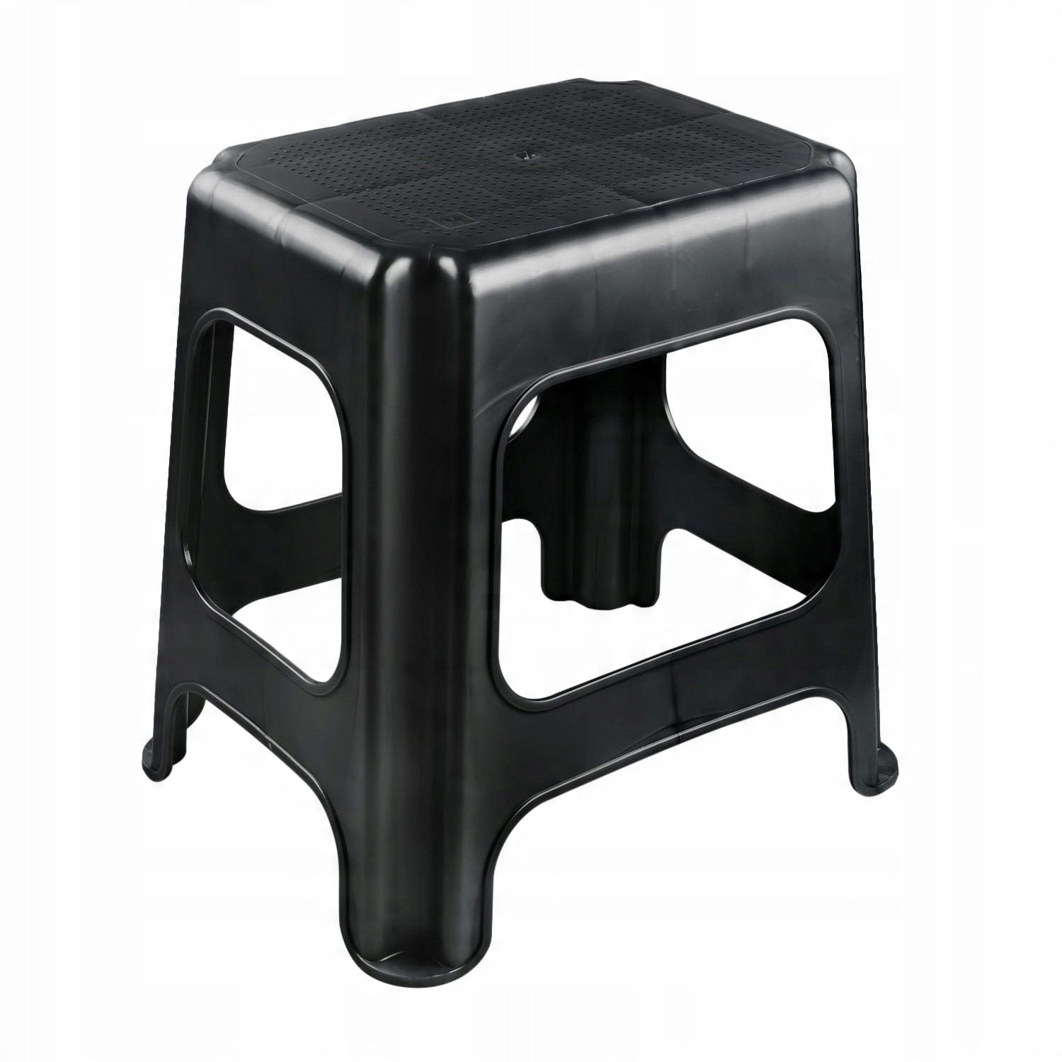 Stool "Maxi" Max 41x33 5x42 5cm graphite sharp 4052396013665