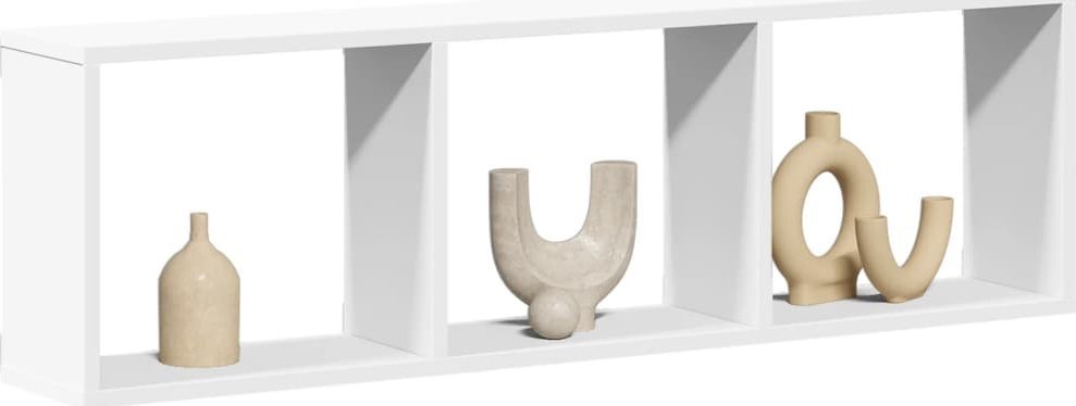 vidaXL vidaXL Półka ścienna, 100x16x30 cm, biała, materiał drewnopochodny