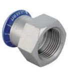 Geberit Złączka Mapress Edelstahl przejściowa z gwintem wewnętrznym DN 25 (31809)