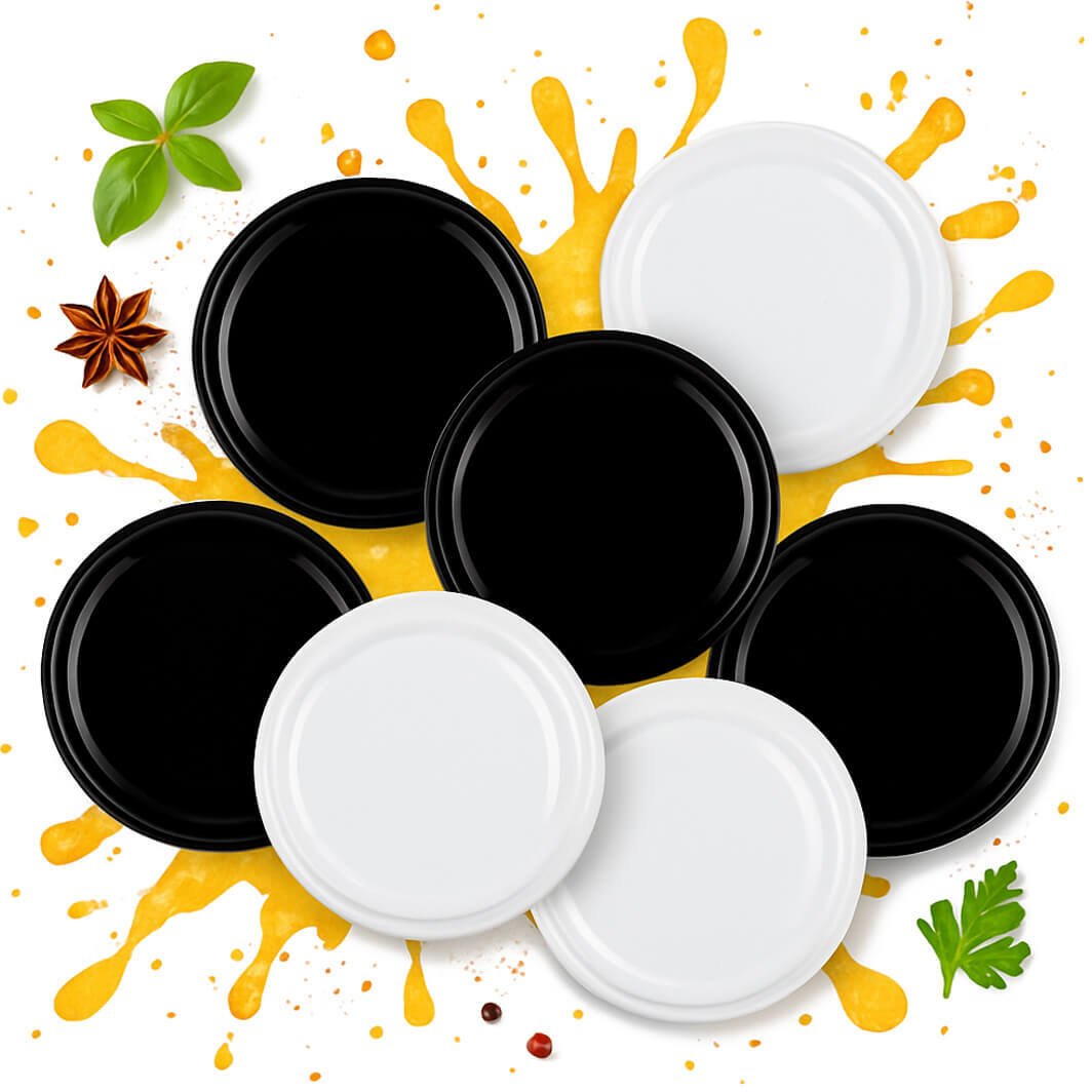 50x WIECZKO FI 89 6-ZACZEPOWE ZAKRĘTKA DO SŁOIKÓW