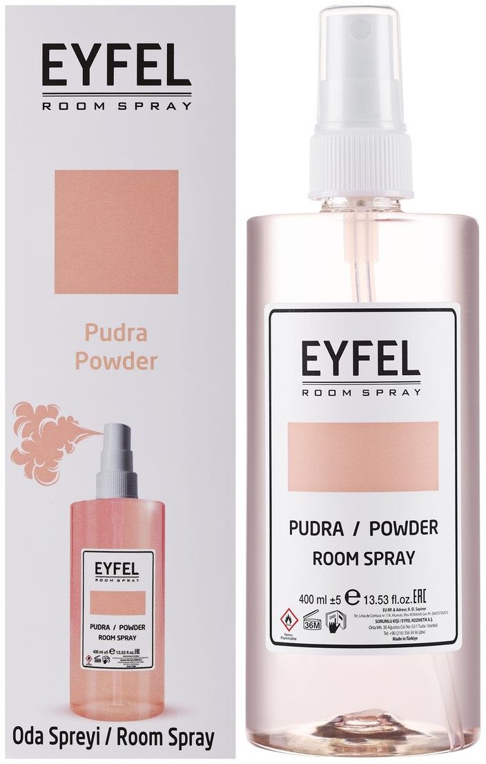 Eyfel Odświeżacz powietrza w sprayu Pudra Powder 400ml
