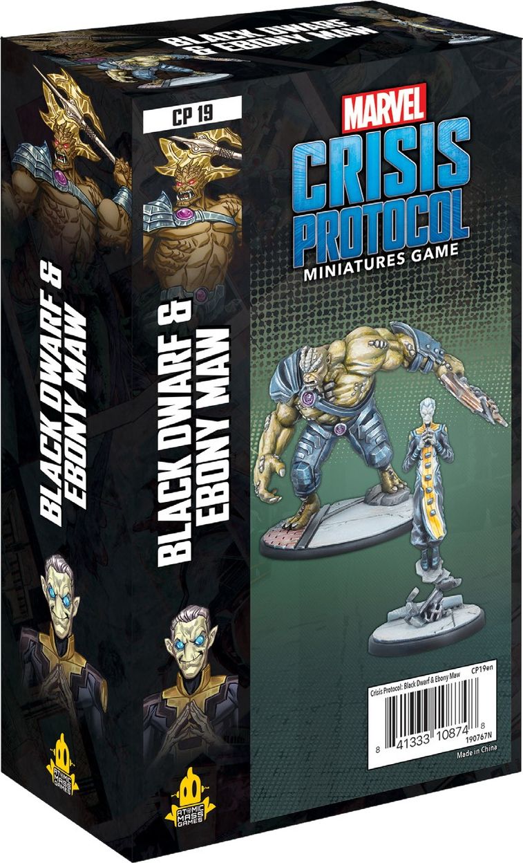 Atomic Mass Games Gra planszowa Marvel: Crisis Protocol - Black Dwarf & Ebony Maw