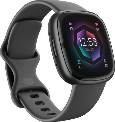 Smartwatch Fitbit Sense 2 Czarny (FB521BKGB)