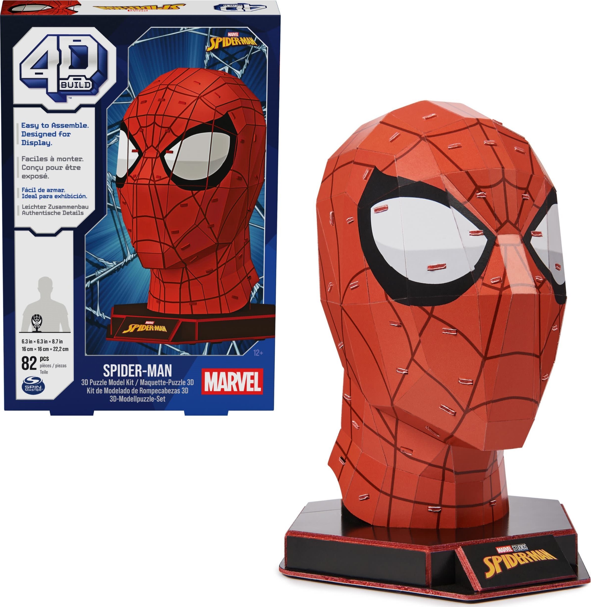 Marvel MARVEL 4D Puzzle Spiderman