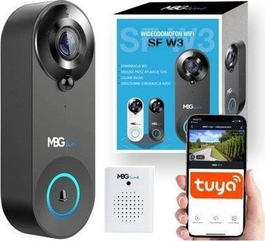 Luxury Wideodomofon MBG line SF W3 czarny