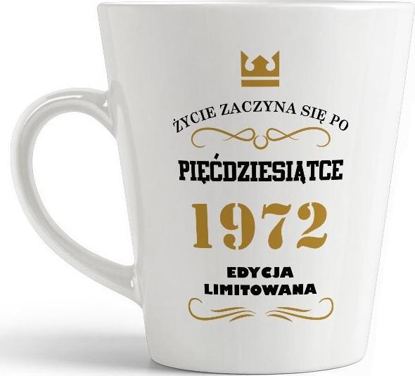 DARKSTORY KUBEK latte 50-TE URODZINY 50 LAT PREZENT