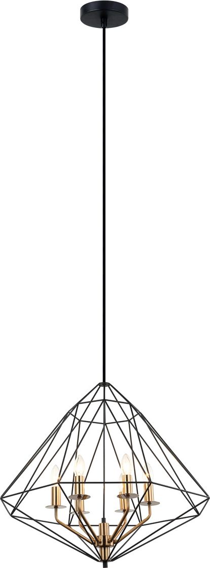 Lampa wisząca Italux Maresmo industrial czarny (PEN-6369-6-BKBR)