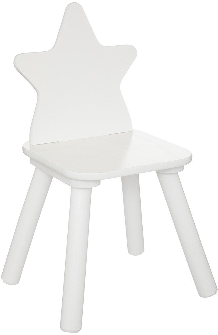 Krzesełko DOUCEUR z oparciem w kształcie gwiazdki, 32 x 31,5 x 50 cm