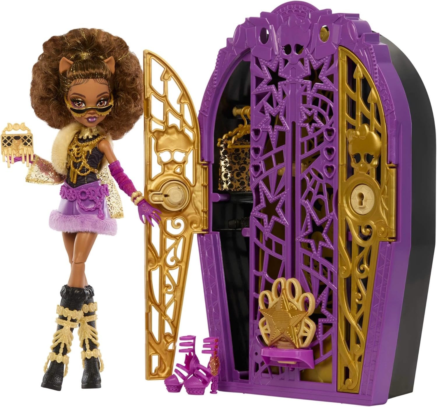 Mattel Monster High Straszysekrety Clawdeen Wolf (JBG80)