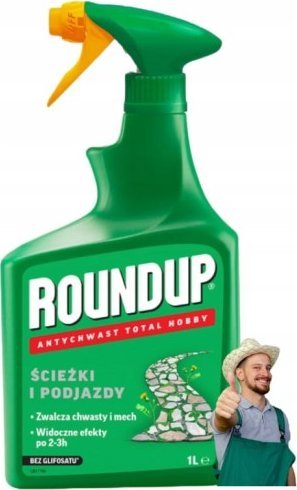 Substral Środek chwastobójczy na chodniki i podjazdy 1L spray Roundup