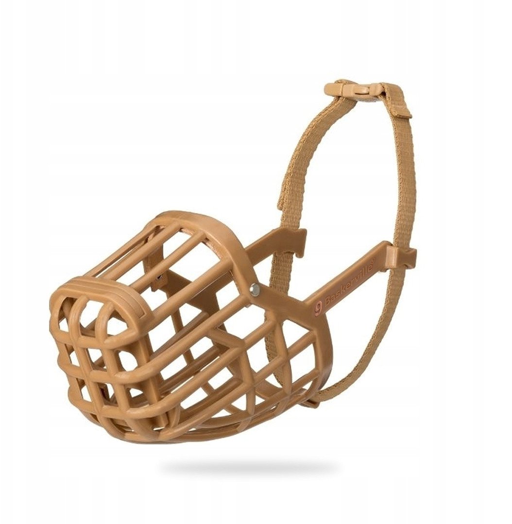 BASKERVILLE KAGANIEC CLASSIC 9 BEŻOWY dł. 8,5cm obwód 34cm