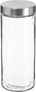 5five Pojemnik na żywność szklany z pokrywą ze stali nierdzewnej, 2000 ml