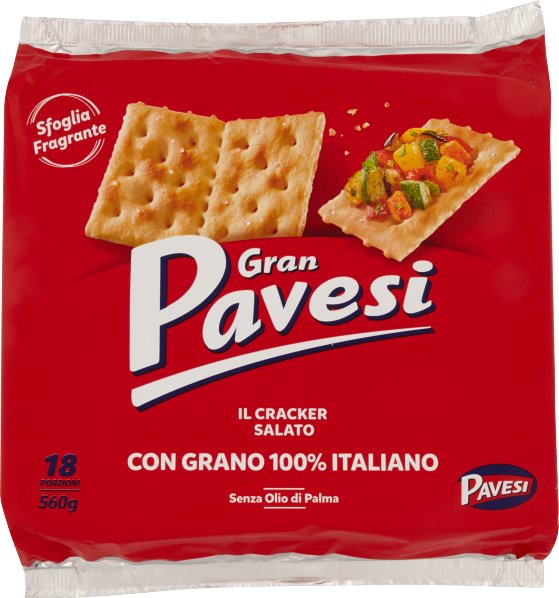 Krakersy Cracker Salati x18 560g - Pavesi