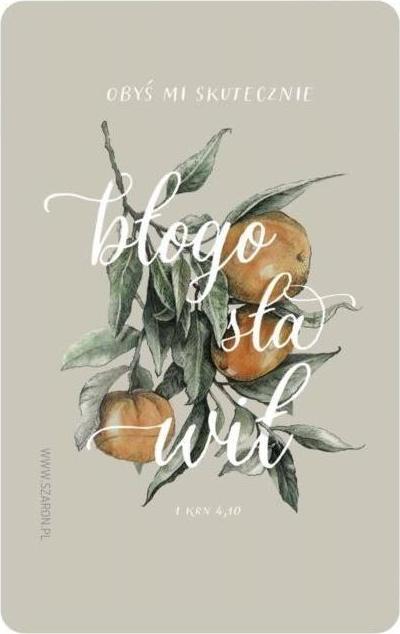 Szaron Magnes na lodówkę - Obyś mandarynki