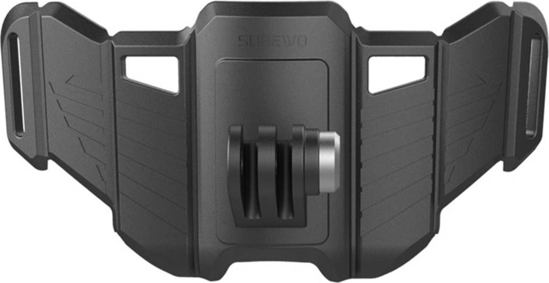 Surewo Uchwyt motylkowy do mocowania kamer sportowych do kasku motocyklowego, rowerowego, kompatybilny z GoPro Hero 10/9/8/7/6/5, DJI Osmo Action 2 i