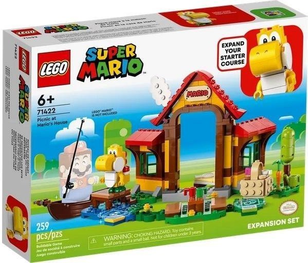 LEGO Super Mario Piknik w domu Mario — zestaw rozszerzający 6 szt. (71422)