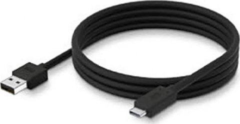 Kabel USB Zebra USB-A - USB-C 1 m Czarny (CBL-TC5X-USBC2A-01)