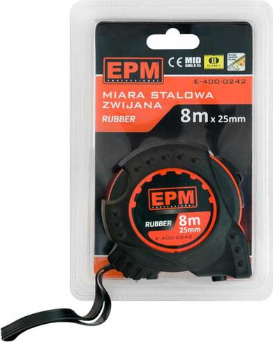 EPM miara zwijana Rubber 8m*25mm (E-400-0242)