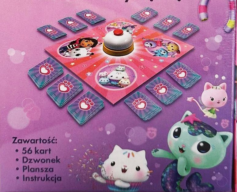 Trefl Gra Boom Boom Koci Domek Gabi (Gabbys Dollhouse)