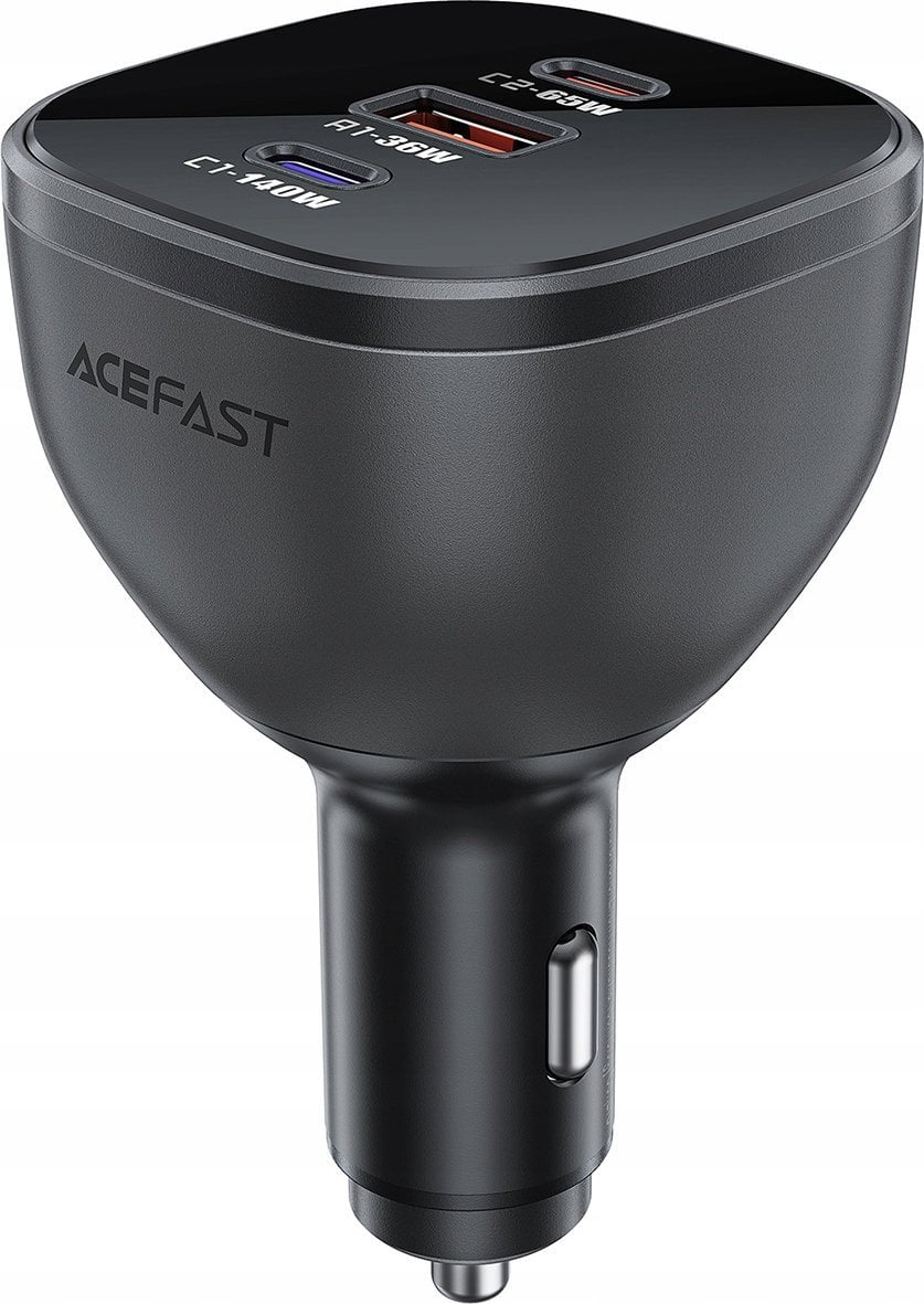 Ładowarka Acefast Ładowarka Acefast B14 samochodowa 165W 2x USB-C 1x USB-A - czarna