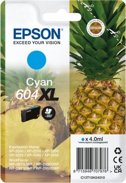 Tusz Epson Epson 604XL nabój z tuszem 1 szt. Zamiennik Wysoka (XL) wydajność Cyjan