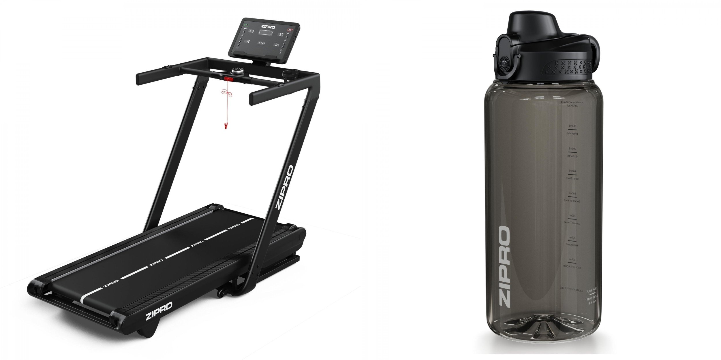 Bieżnia Zipro Bieżnia Zipro Iluzion + Butelka Zipro 1000 ml