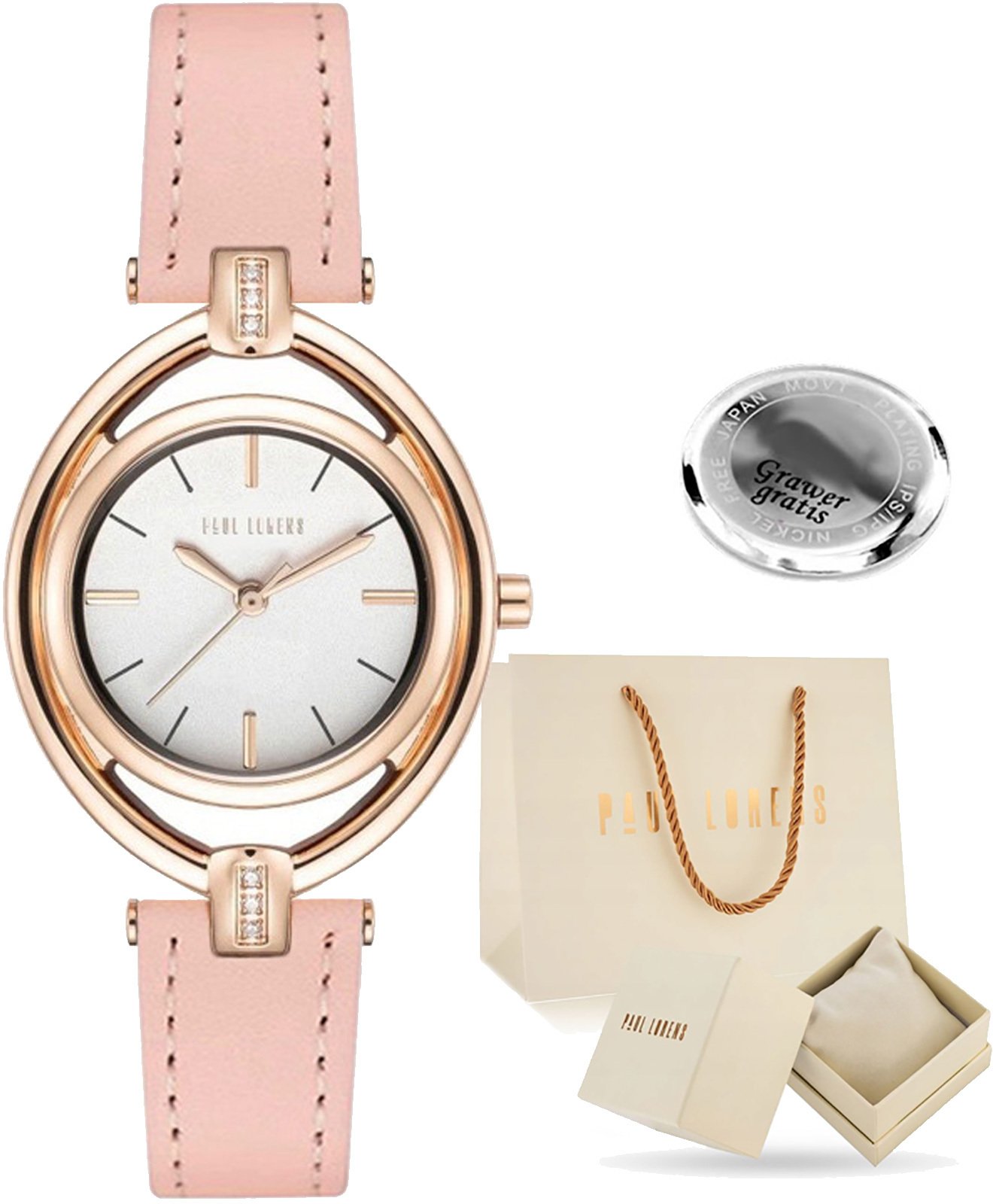 Zegarek damski Paul Lorens SELENA-3E3 z GRAWEREM