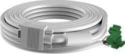 Kabel Vision Techconnect Modulare AV-Frontplatte - 30 JAHRE GARANTIE - installationstaugliches VGA-Kabel - Phoenix (M) zu VGA (M) - 28 AWG - Aussendur
